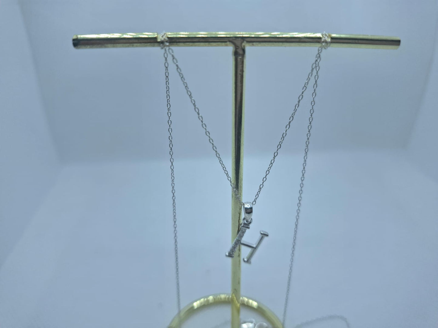 “H” Charm Necklace