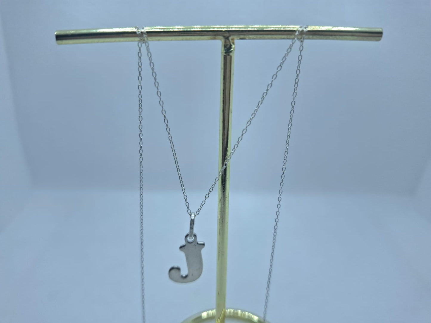 “J” Charm Necklace