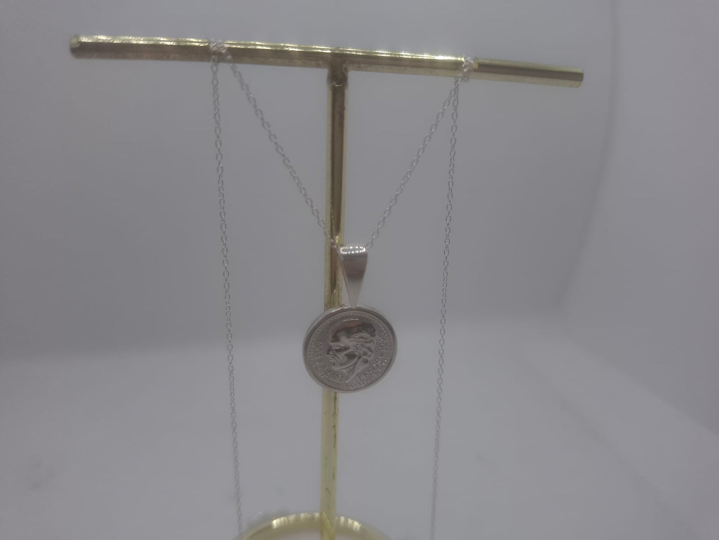 Peso Charm with chain