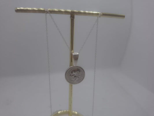 Peso Charm with chain