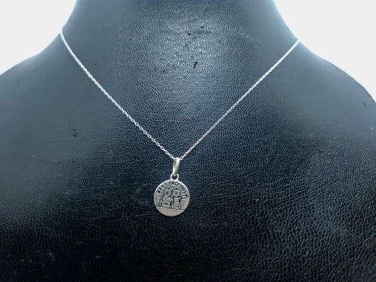 Best friend charm and chain