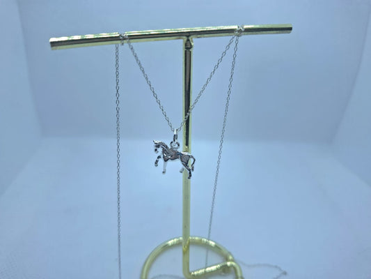 Horse Charm Necklace