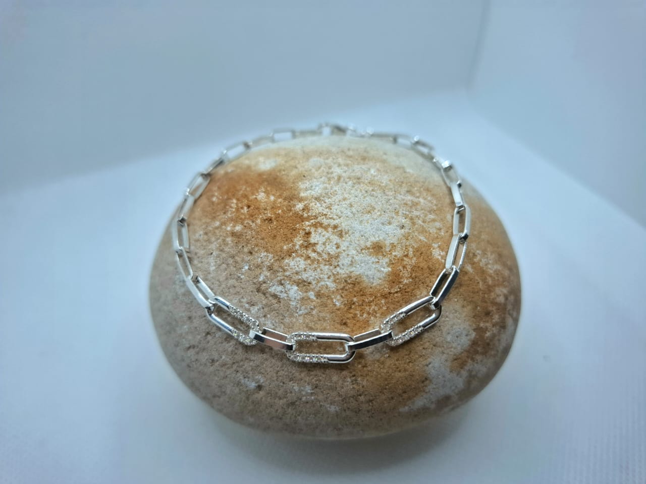 Paperclip Link Bracelet
