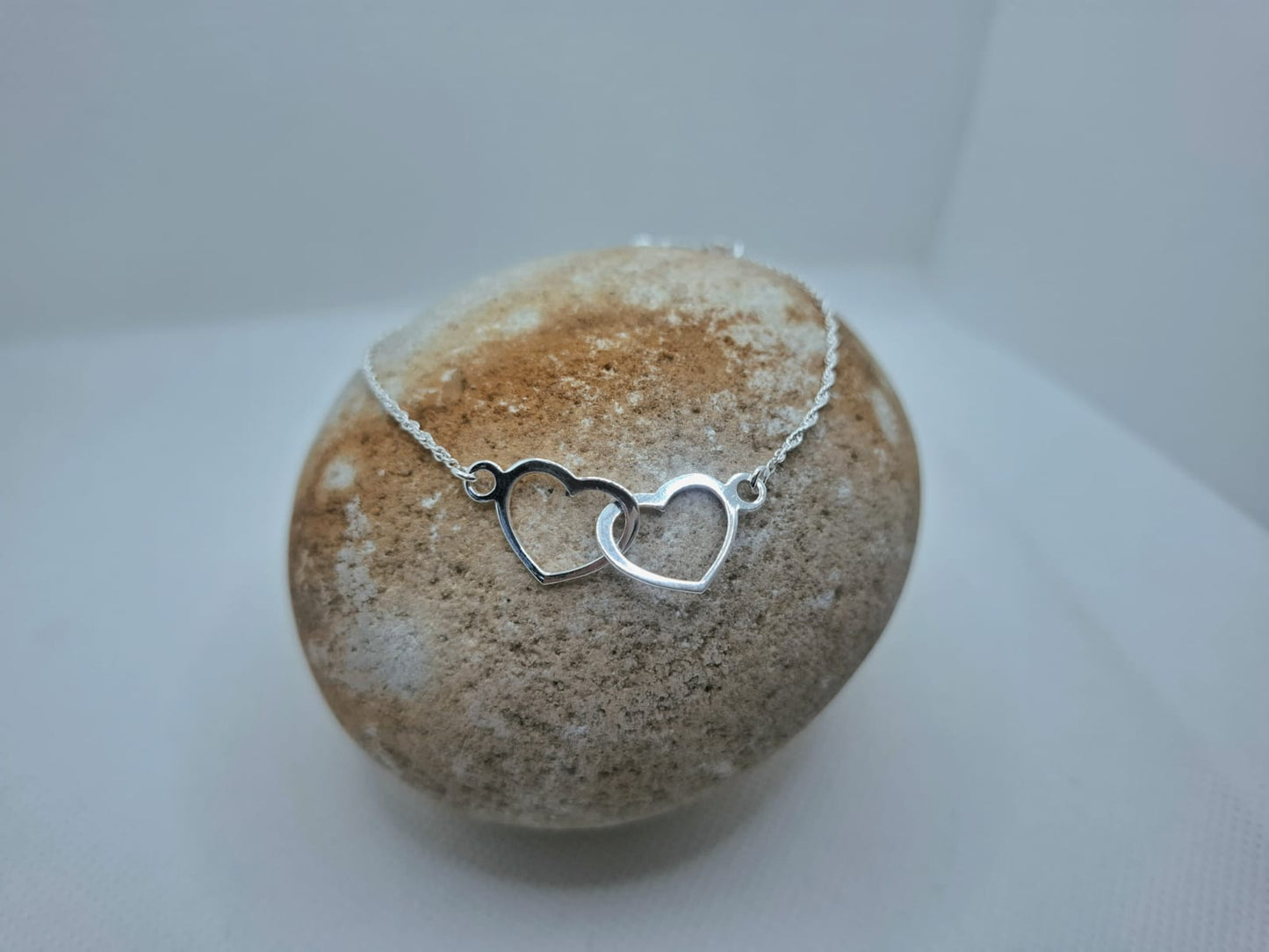 Twin heart bracelet