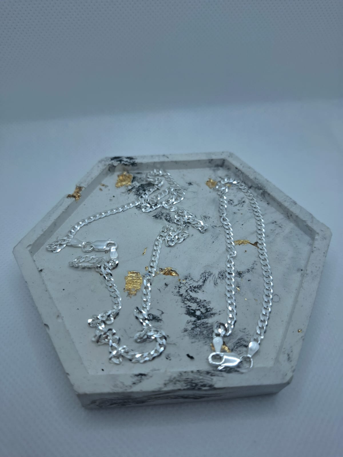 3mm Curb set (Chain and Bracelet)