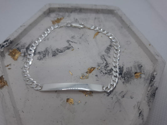 ID 5mm Curb Bracelet – 19cm