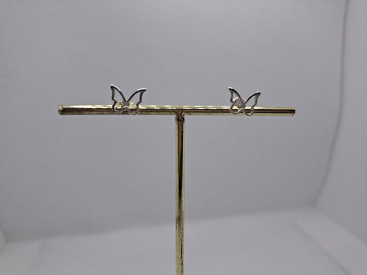 Earring: Butterfly stud
