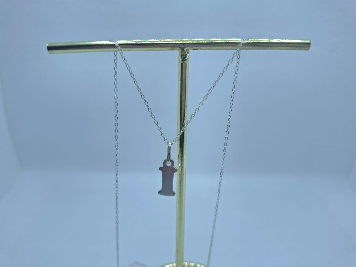 “I” Charm Necklace