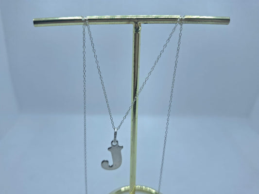 “J” Charm Necklace