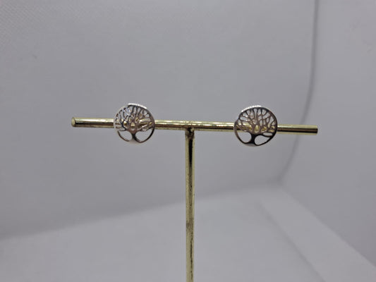 Earring: Tree of life stud
