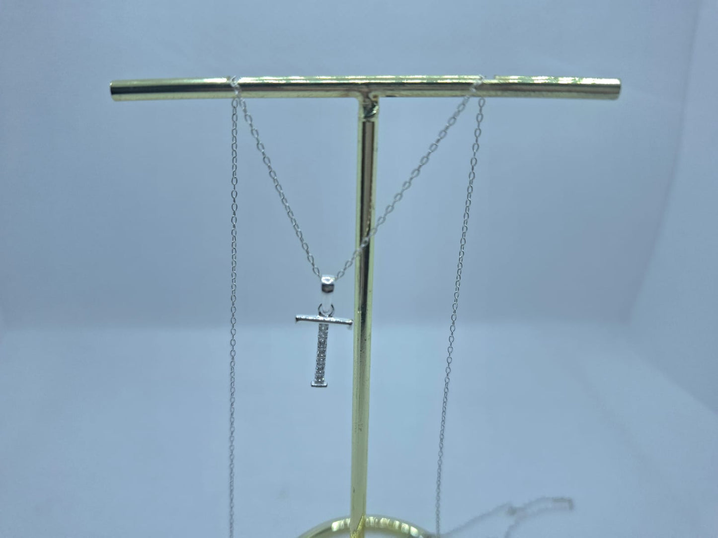 “T” Charm Necklace