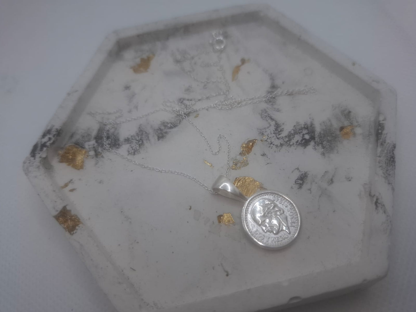 Peso Charm with chain