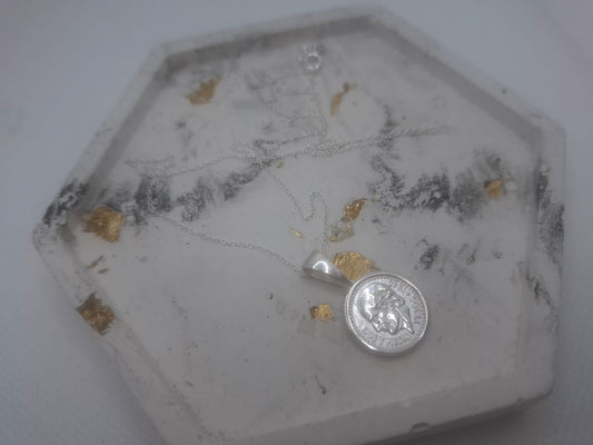 Peso Charm with chain