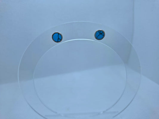 Earring: Turquoise Stud