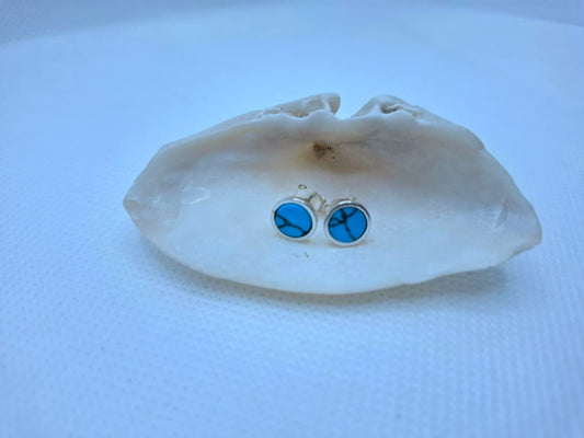 Earring: Turquoise Stud
