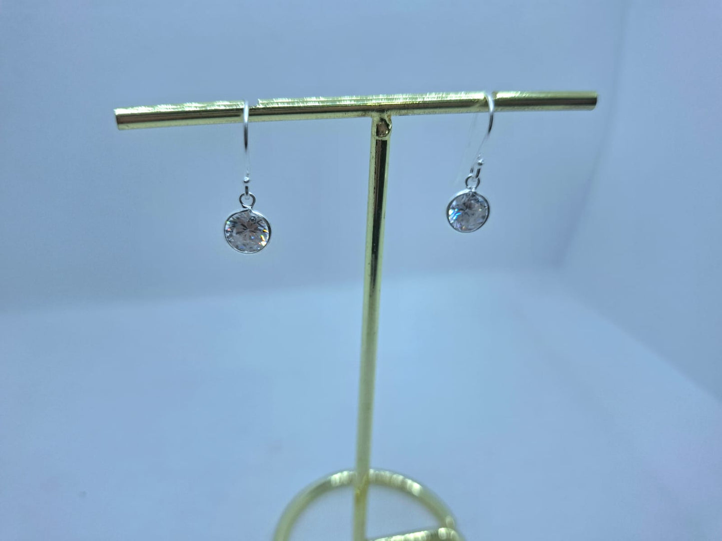 Earring: Diamante Drop