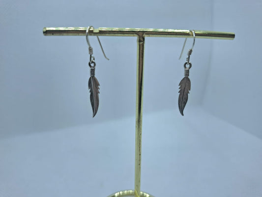 Earring: Feather Drop