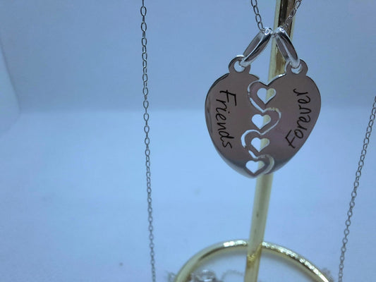 “Friends Forever” Charm Necklace