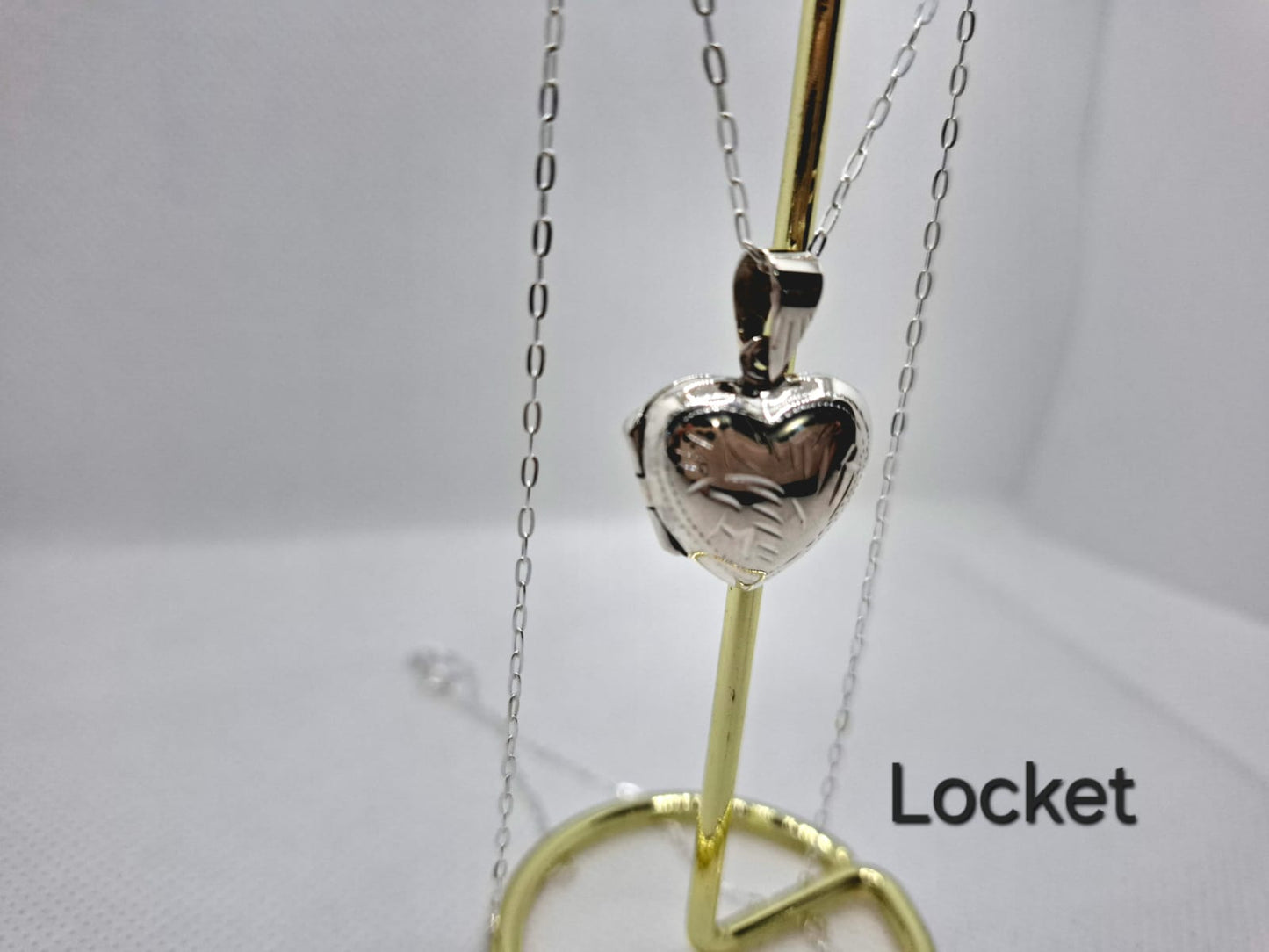 Heart Locket and chain
