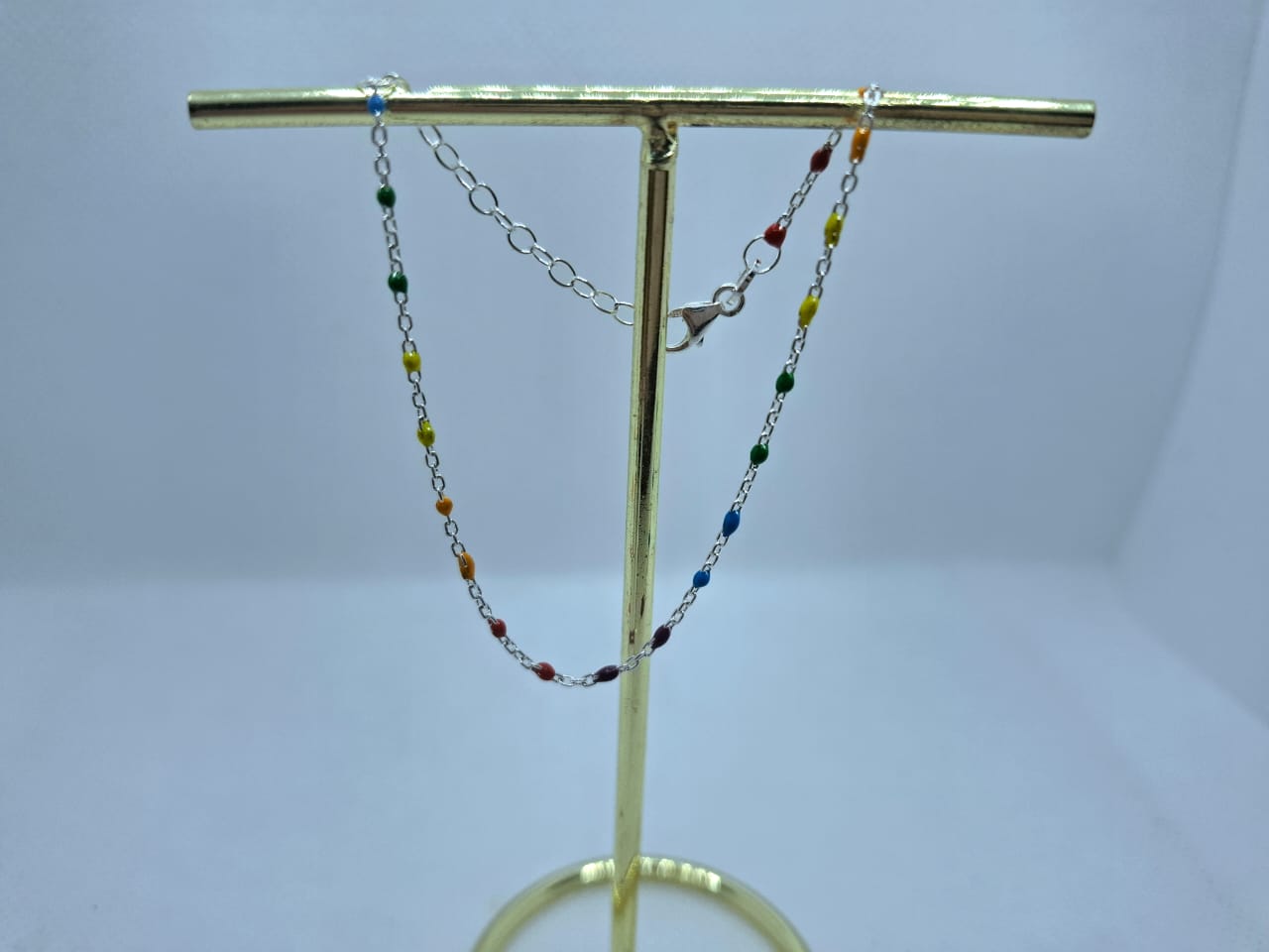 Multi-Colour Beaded Bracelet