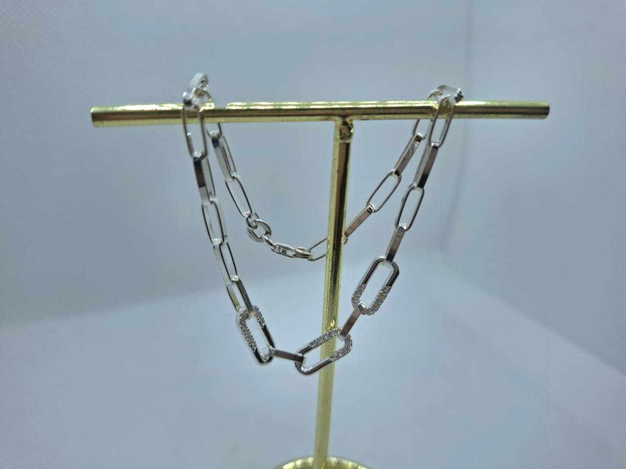 Paperclip Link Bracelet