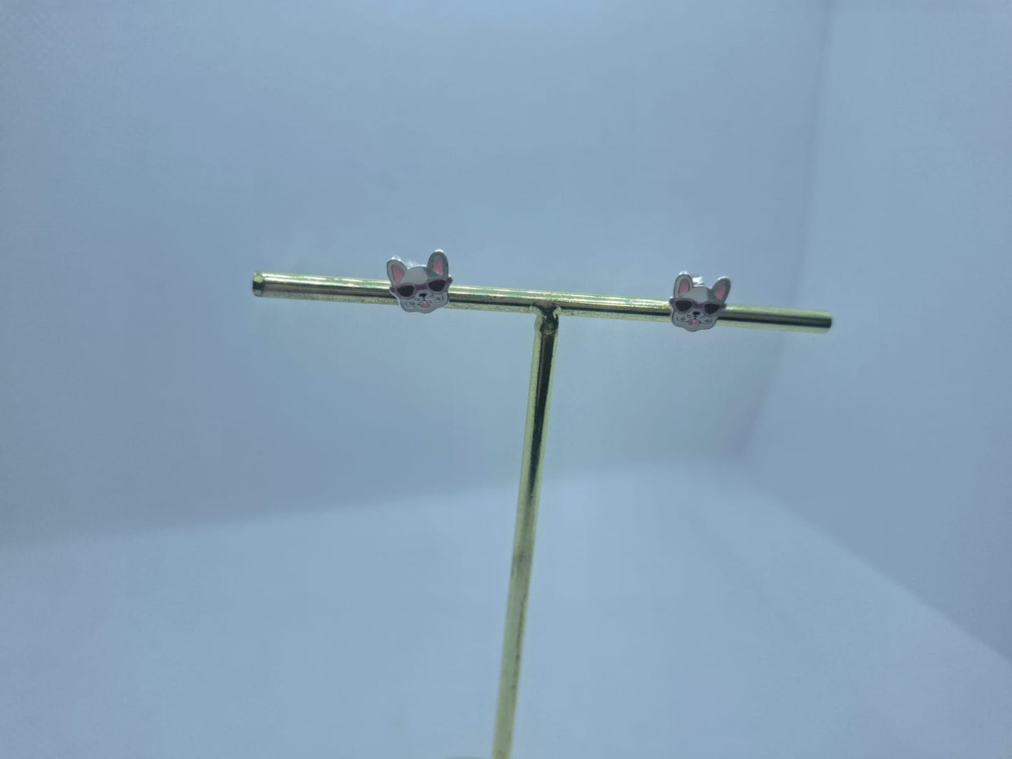 Earring: Pug stud
