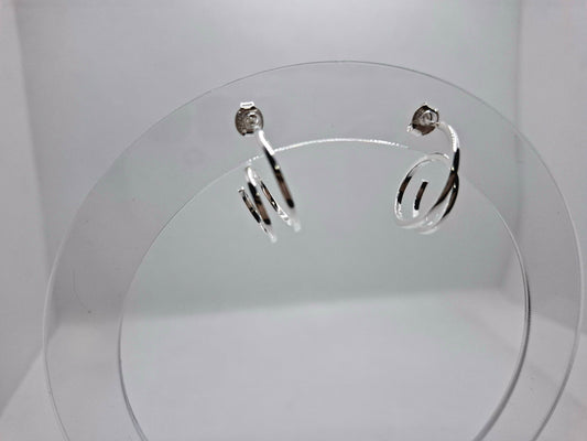 Earring: Spiral Stud