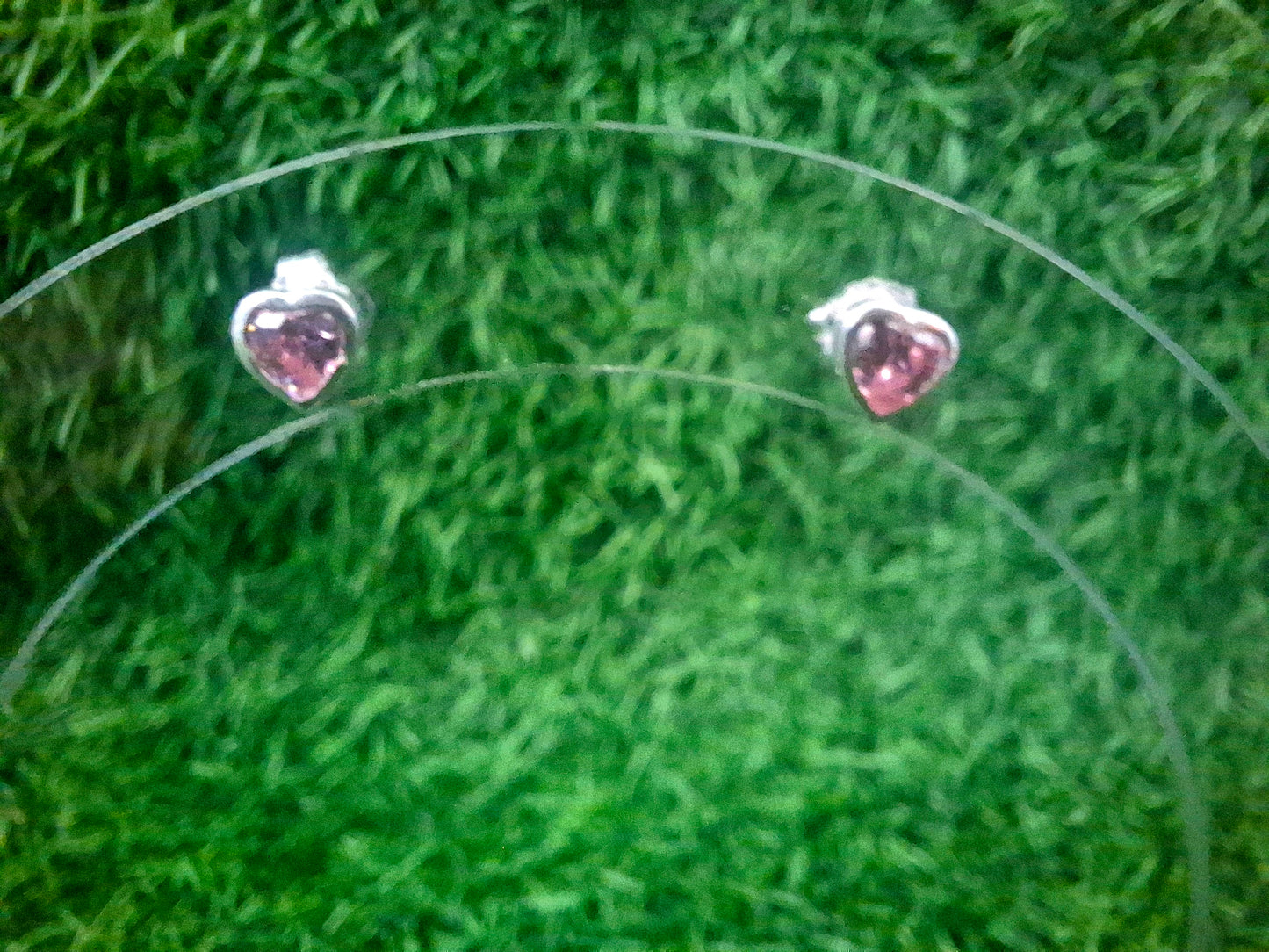 Earring: Pink Heart Stud