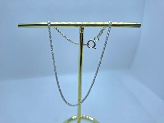 1mm Snake Link Bracelet